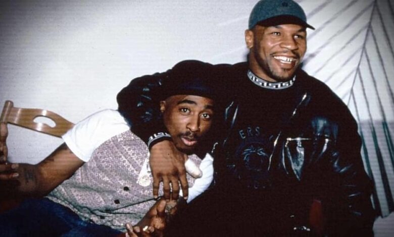 Imagens de Tupac e Mike Tyson no dia da morte do rapper vem à tona; confira