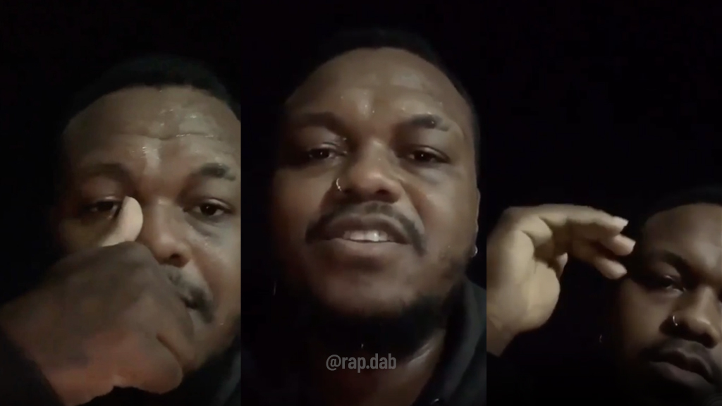 "Os cara não tão deixando as nossas crianças crescer", desabafa Djonga