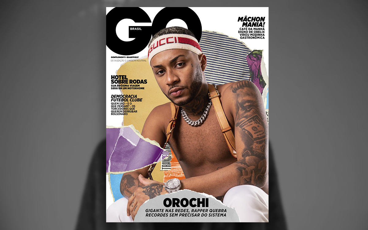 De São Gonçalo para o mundo, Orochi é capa de Julho/Agosto da revista GQ Brasil