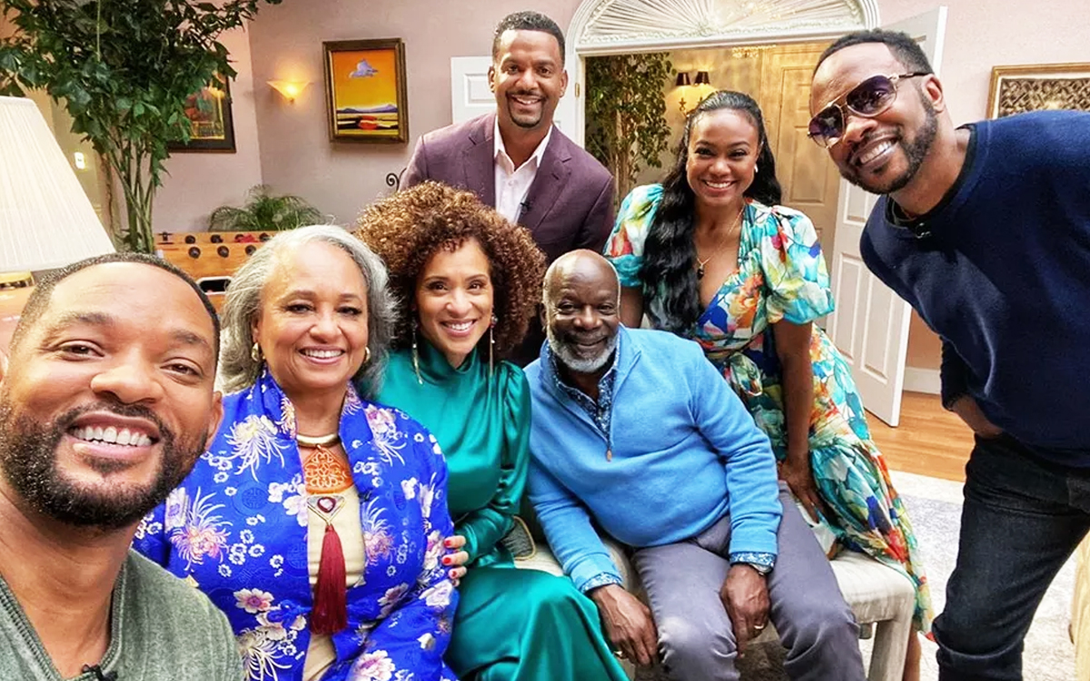 Will Smith se reúne com elenco de "Um Maluco no Pedaço", 30 anos após a estreia do seriado