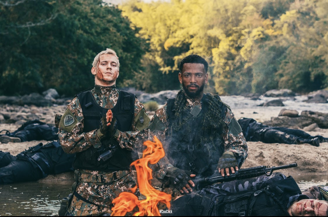 Nego do Borel monta cenário de guerra e aposta em efeitos especiais em "Não Foi Sorte" feat PK