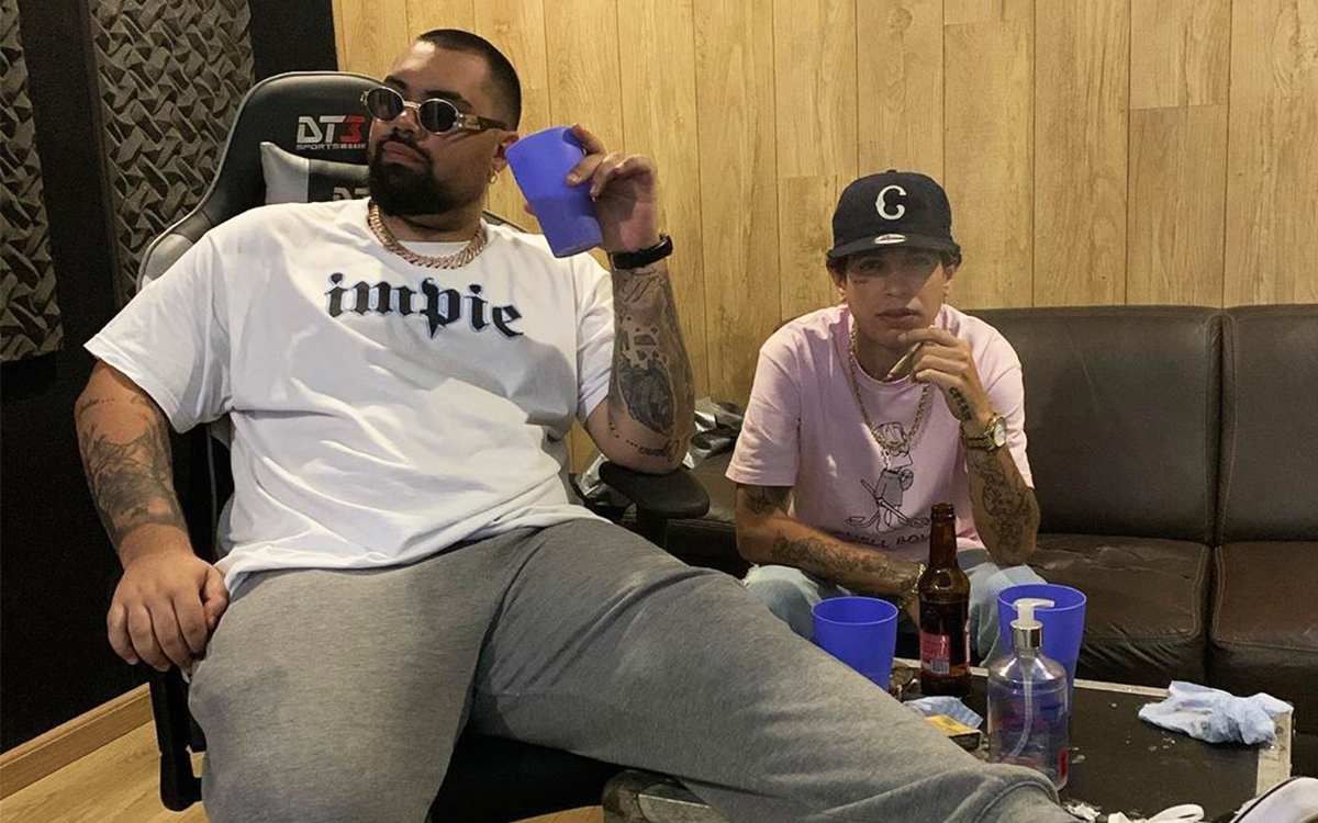Menestrel convoca Sain para o remix "Tragos, Balas e Taças de Vinho"