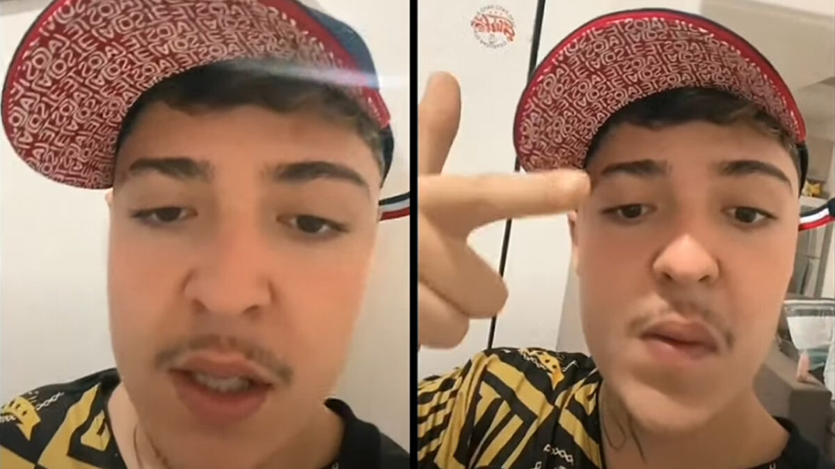 Salvador da Rima desabafou sobre as ameaças da polícia militar de sua quebrada