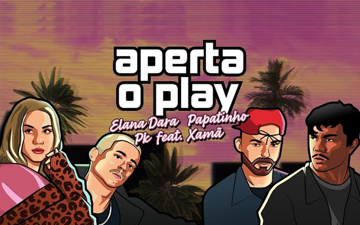 Elana Dara lança “APERTA O PLAY”, em parceria com Papatinho, PK e Xamã