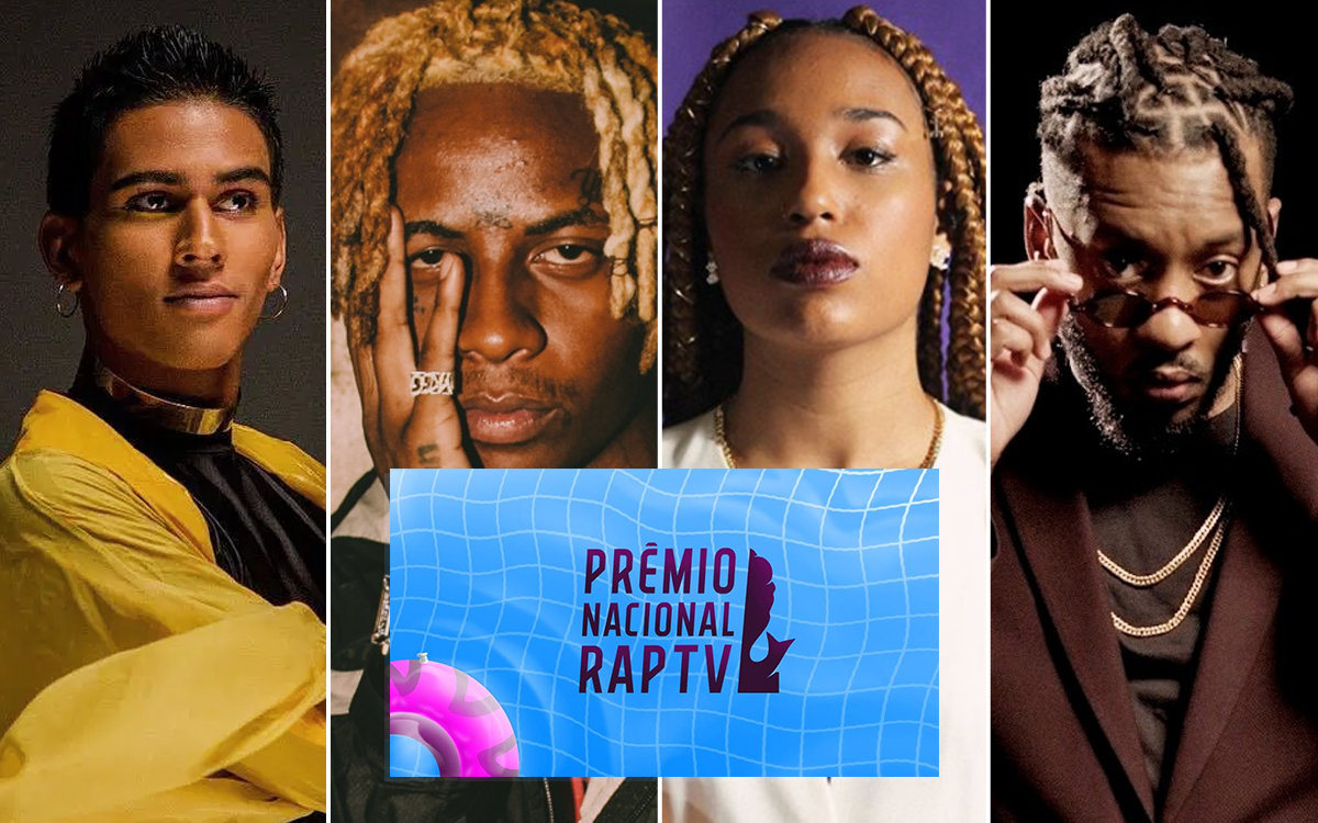 RAP TV anuncia shows de BK, Cristal, Yunk Vino, Lucas Boombeat, Bin e mais para a cerimônia do Prêmio Nacional RAP TV