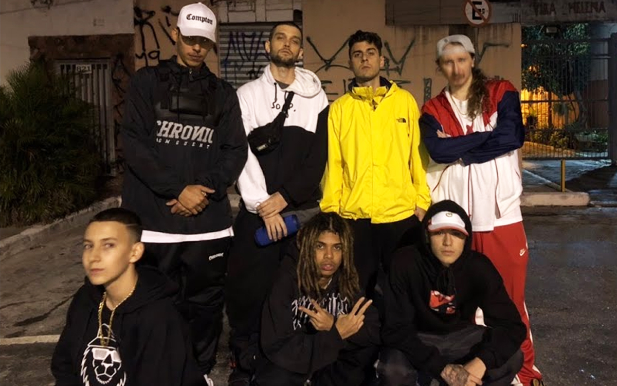 Bendita Gravadora une Fabio Brazza, Mc Sid, Vietnã, Apollo, Jotapê e Tavin na 'Cypher do fim do Mundo'