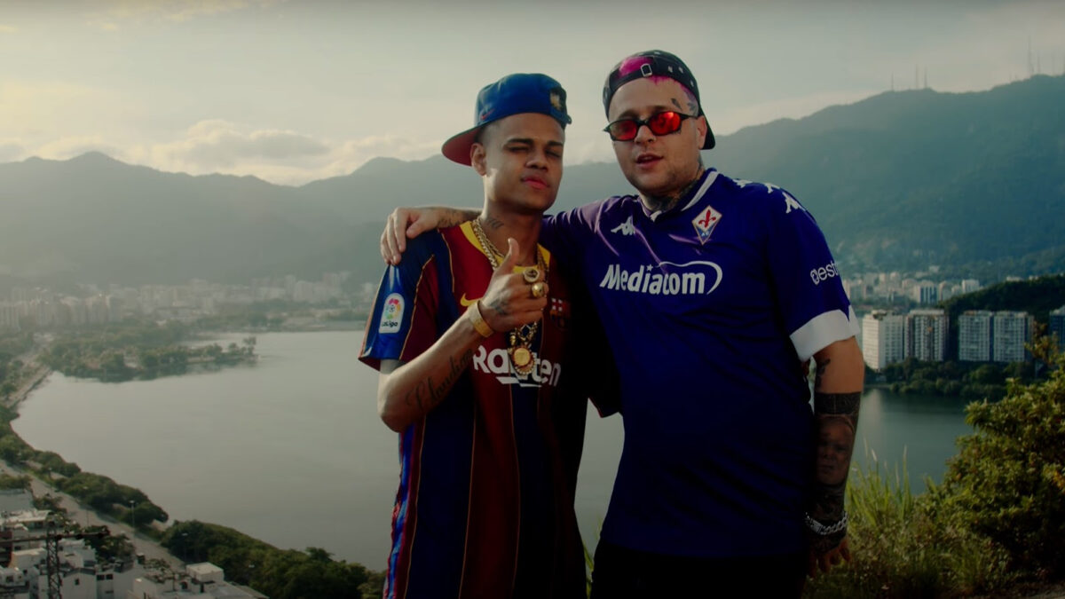 Long Beatz E Mc Cabelinho sobem o morro para gravar o videoclipe de “MINHA FAVELA”