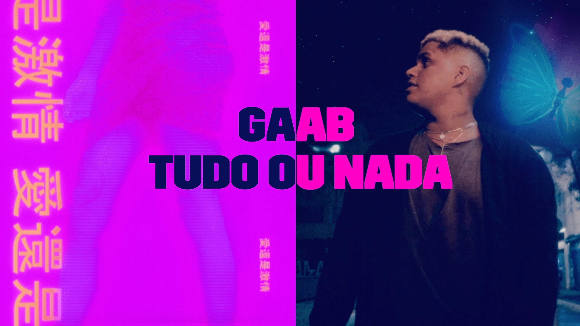 Com estética futurista, Gaab lança clipe da romântica "Tudo ou Nada"