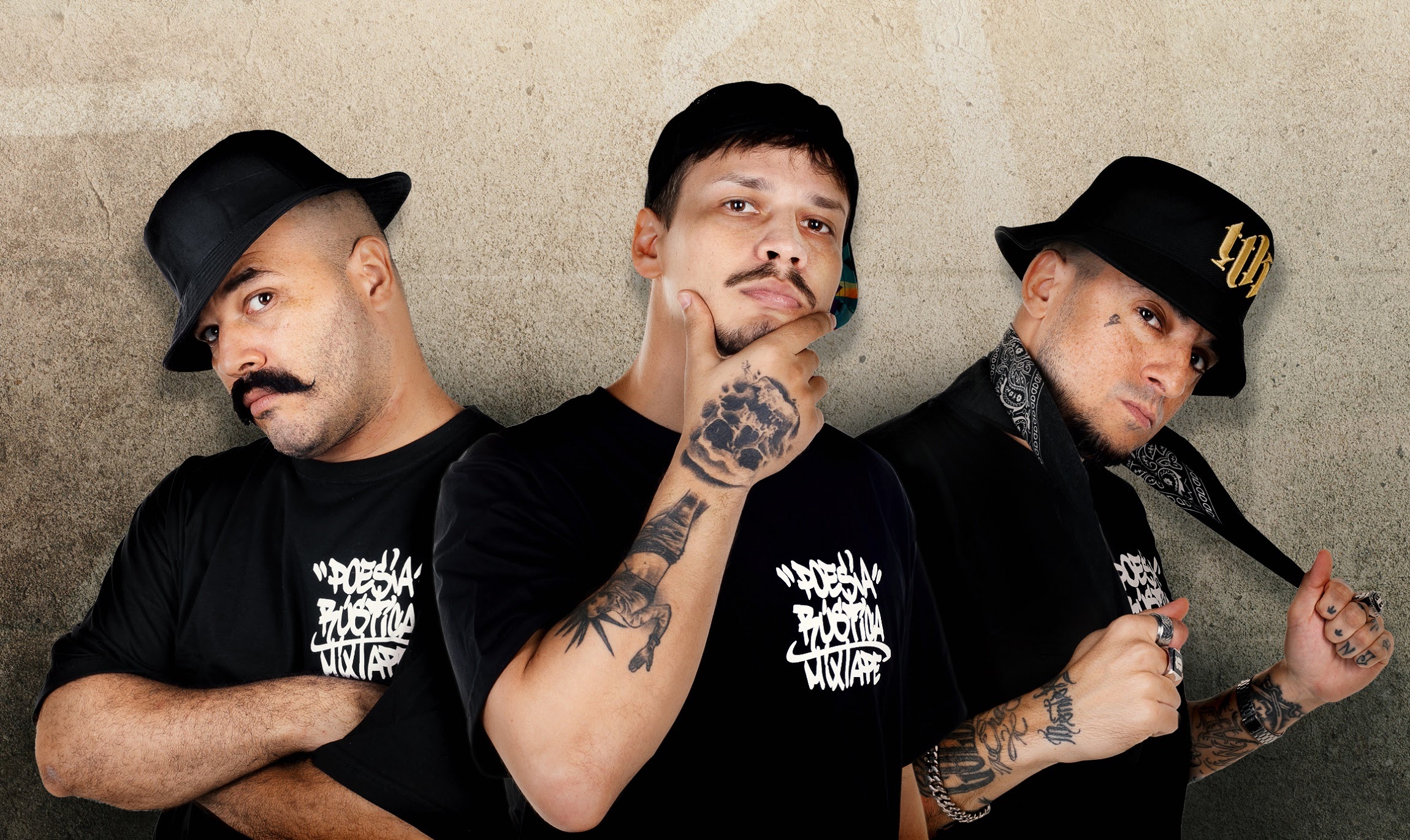 De Leve, Daniel Shadow e Erik Skratch lançam álbum conjunto “Poesia Rústica”