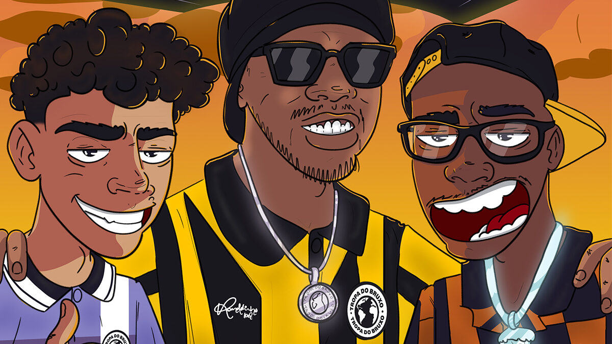 Revelação cearense Welisson faz parte de "Vem Pra Tropa", nova música do projeto Tropa do Bruxo com Ronaldinho Gaúcho