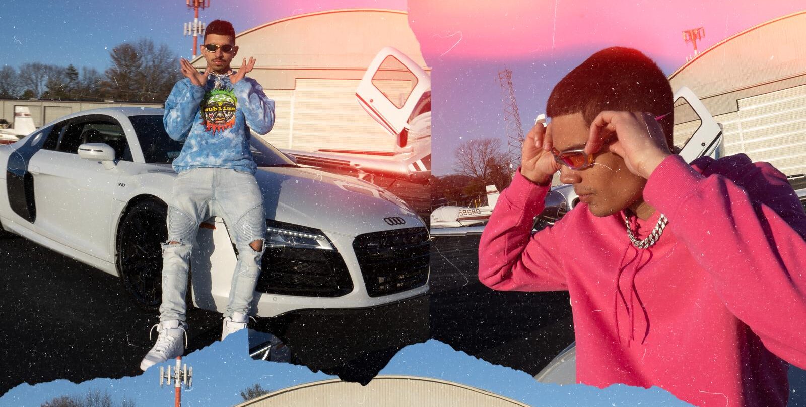 Higuin e GH no Beat, artistas brasileiros residentes da cidade de Boston, lançam o videoclipe "Voando Alto"