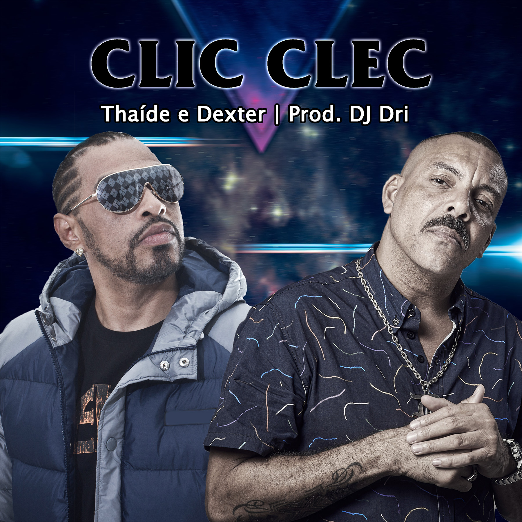O encontro de dois gigantes do rap nacional; Thaíde e Dexter se unem no lançamento 'CLIC CLEC'