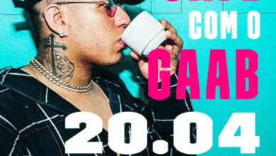 Gaab promove lives matinais em seu Instagram a partir deste terça (20)