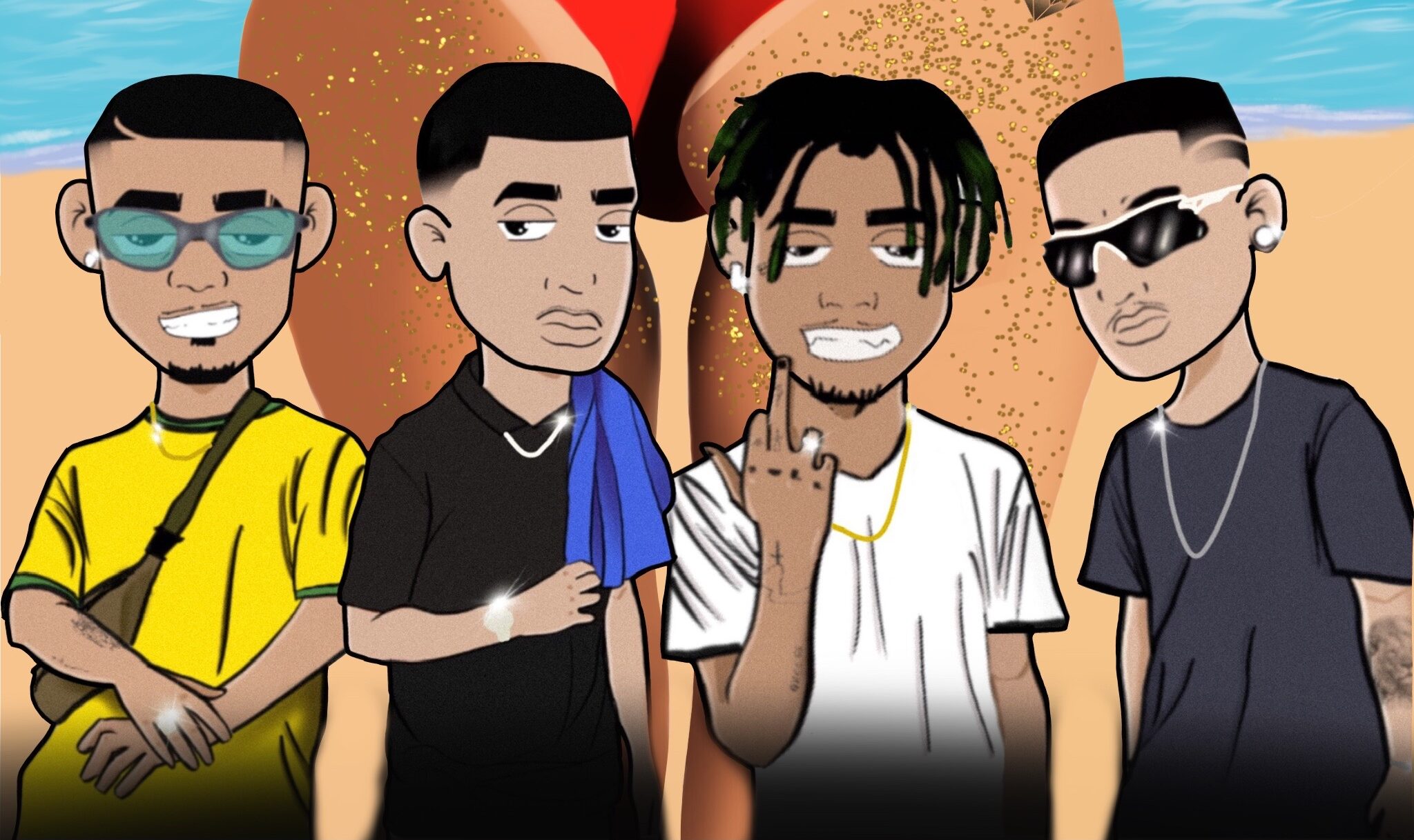 Cypher Néctar #1 "Big Butt", reúne Aimar, Bdkzin, Otheus & Young Help. Assista agora!