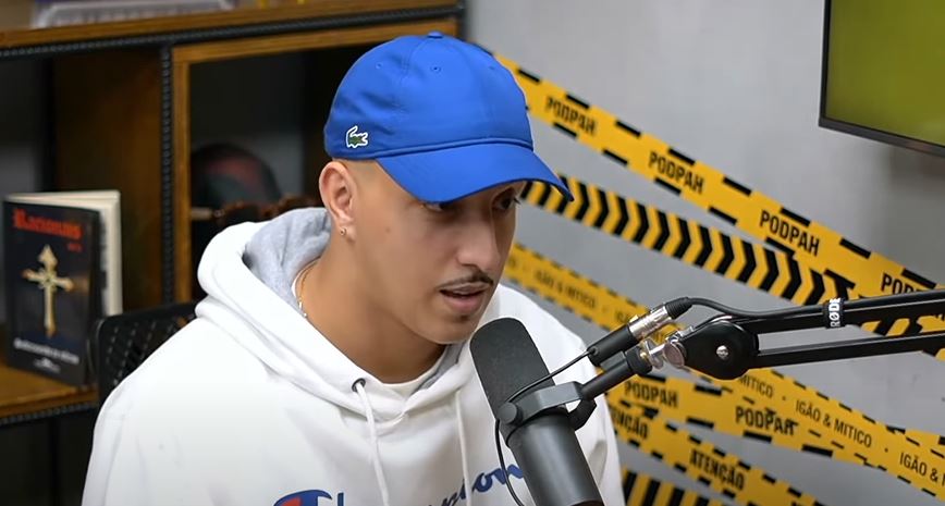 Delacruz comenta sobre o início de carreira no Podpah Podcast