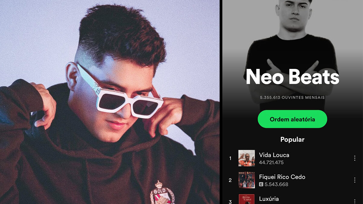 TOP 13 produtores com o maior número de ouvintes mensais no Spotify Brasil