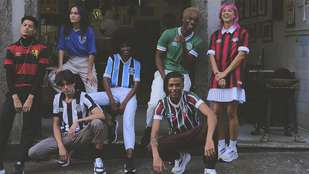 Nostalgia e lifestyle: Umbro Brasil lança nova coleção Vintage de camisas de time