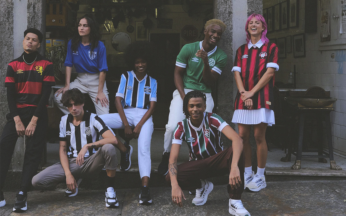 Nostalgia e lifestyle: Umbro Brasil lança nova coleção Vintage de camisas de time