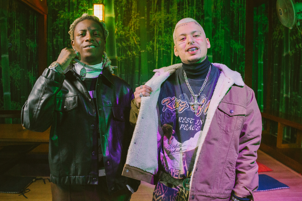 MC Igu e Yunk Vino estão juntos no videoclipe de "Margiela"