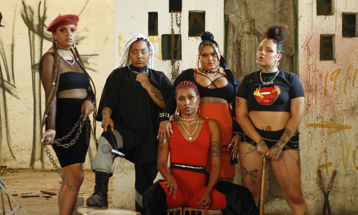 Coletivo feminino de hip hop Fenda faz um desabafo violento, com o single "Tenta"