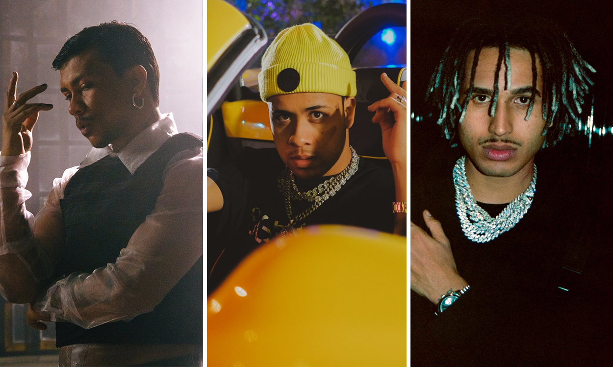 Os 15 artistas mais ouvidos do rap nacional no Spotify, inicio de Setembro