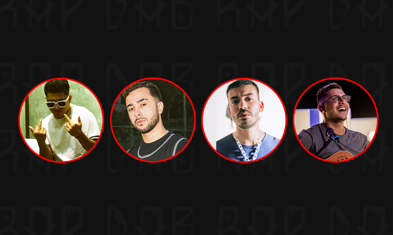 Top 13 produtores mais ouvidos do rap nacional no mês de outubro (Spotify)