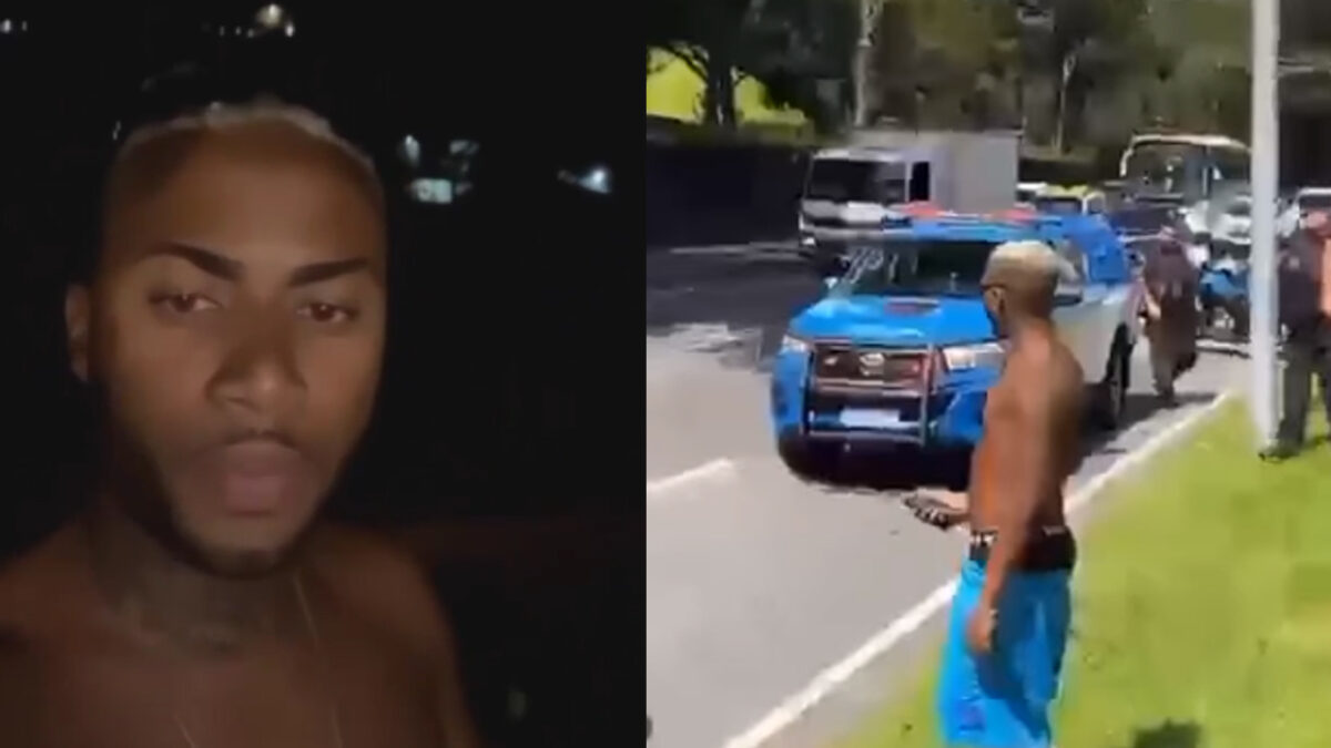 Orochi se pronuncia sobre detenção -"Se fosse um branco, não entraria na viatura e nem seria conduzido"