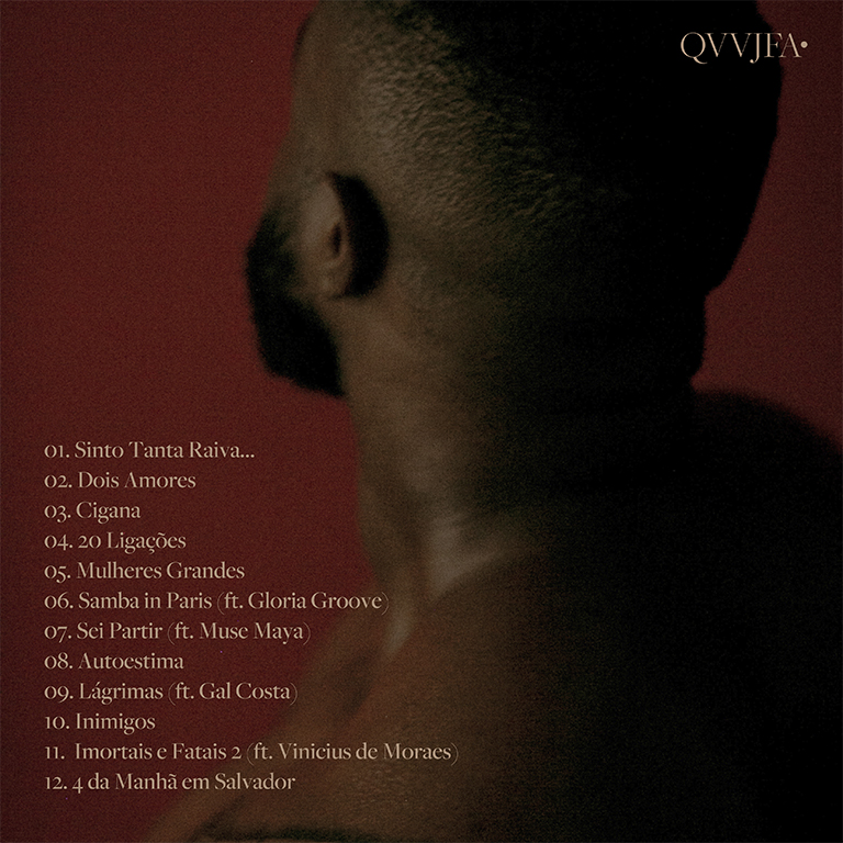 Baco Exu do Blues "QVVJFA" - Fotos da capa: @youknowmyface - Arte: Olivia Youkouchi