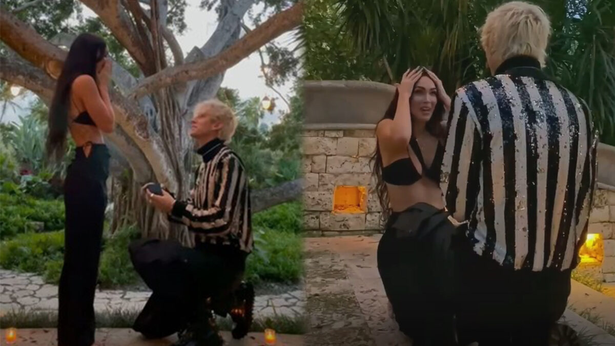 Machine Gun Kelly e Megan Fox estão noivos: "Bebemos sangue um do outro"