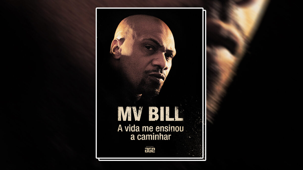 MV Bill libera a capa e pré-venda do seu novo livro "A Vida me Ensinou a Caminhar"