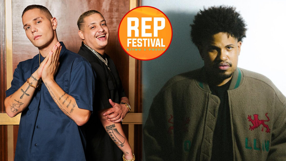 Costa Gold e Luccas Carlos selam a paz no palco do evento REP Festival