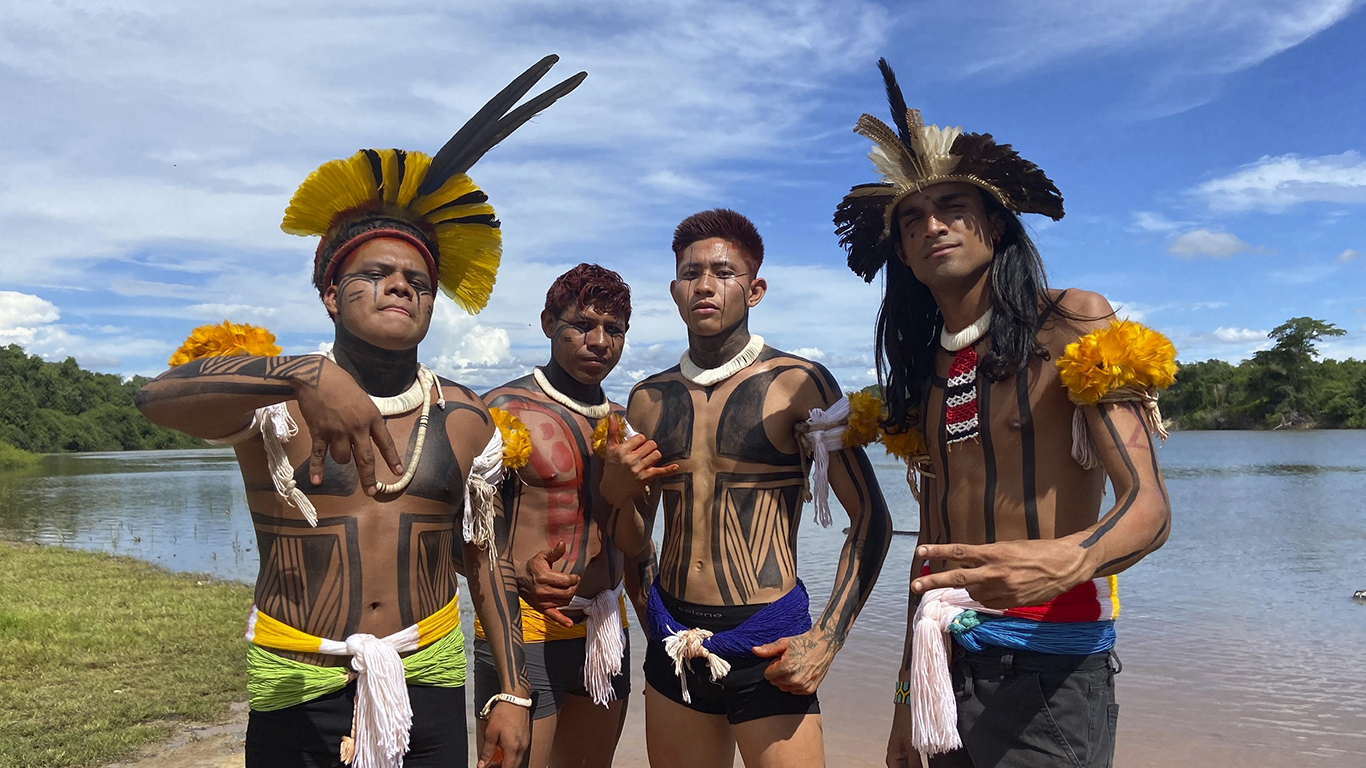 Com clipe gravado no Alto Xingu, Nativos MCs e Kandu Puri lançam “Trap Indígena”