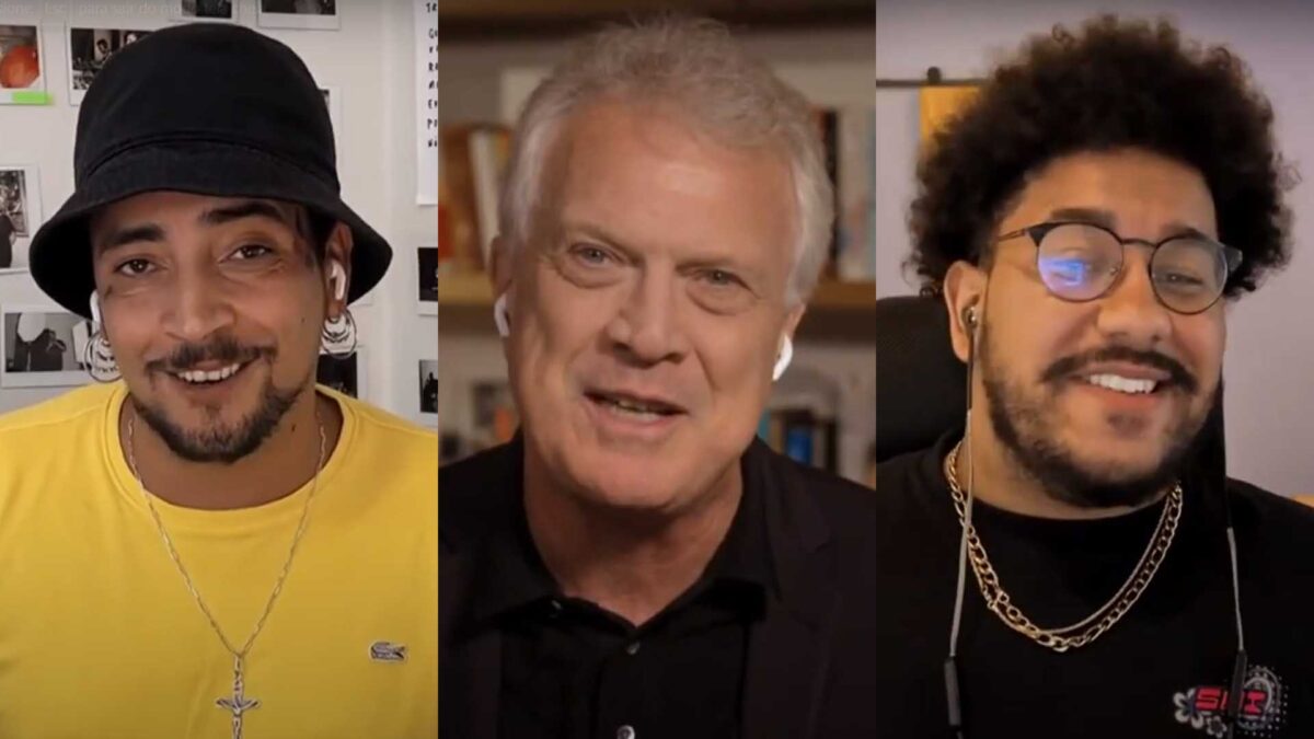 Confira a entrevista completa de FBC e Vhoor no programa Conversa com Bial