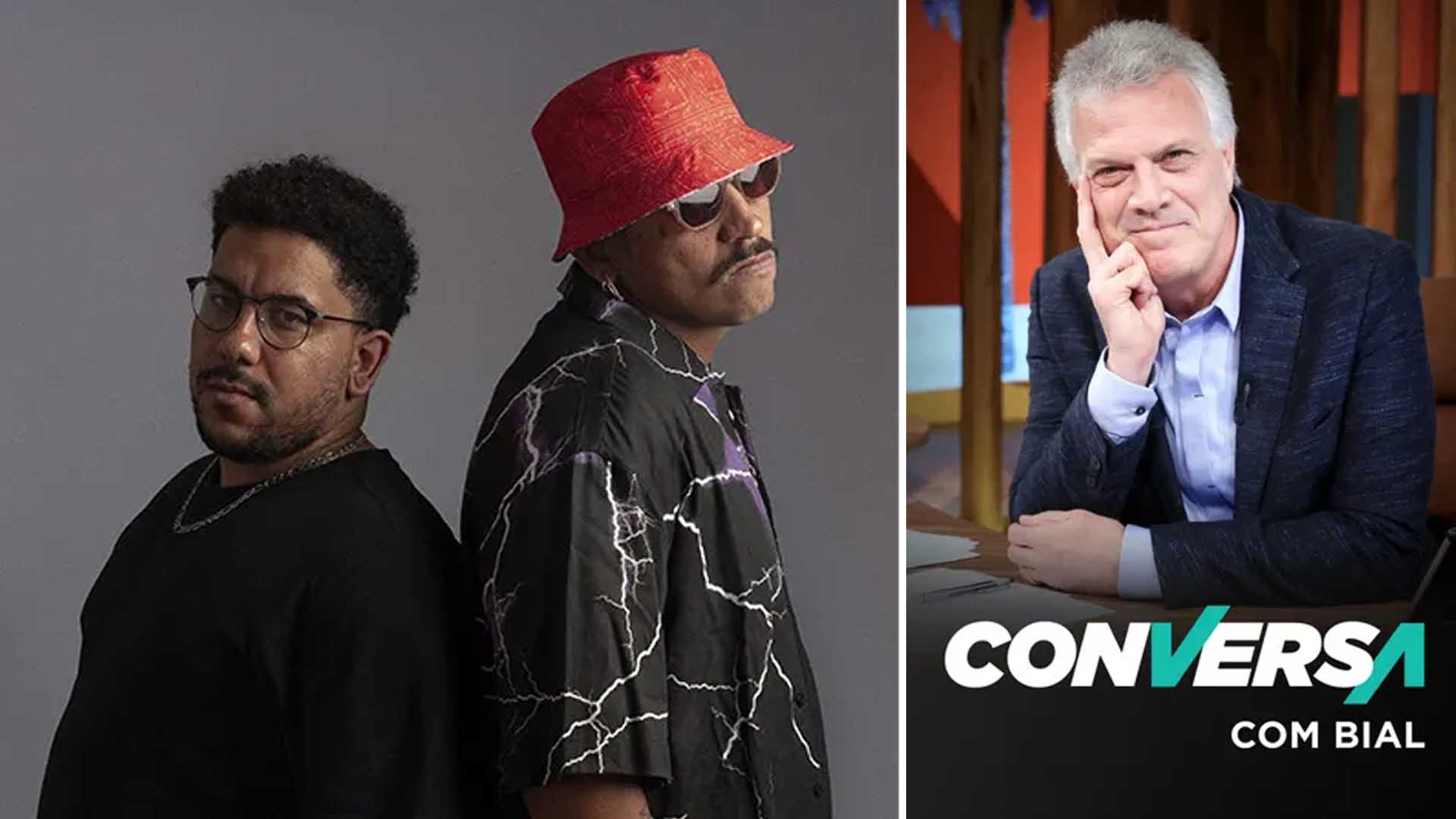FBC e Vhoor são os convidados do programa Conversa com Bial, dessa quarta-feira (11)