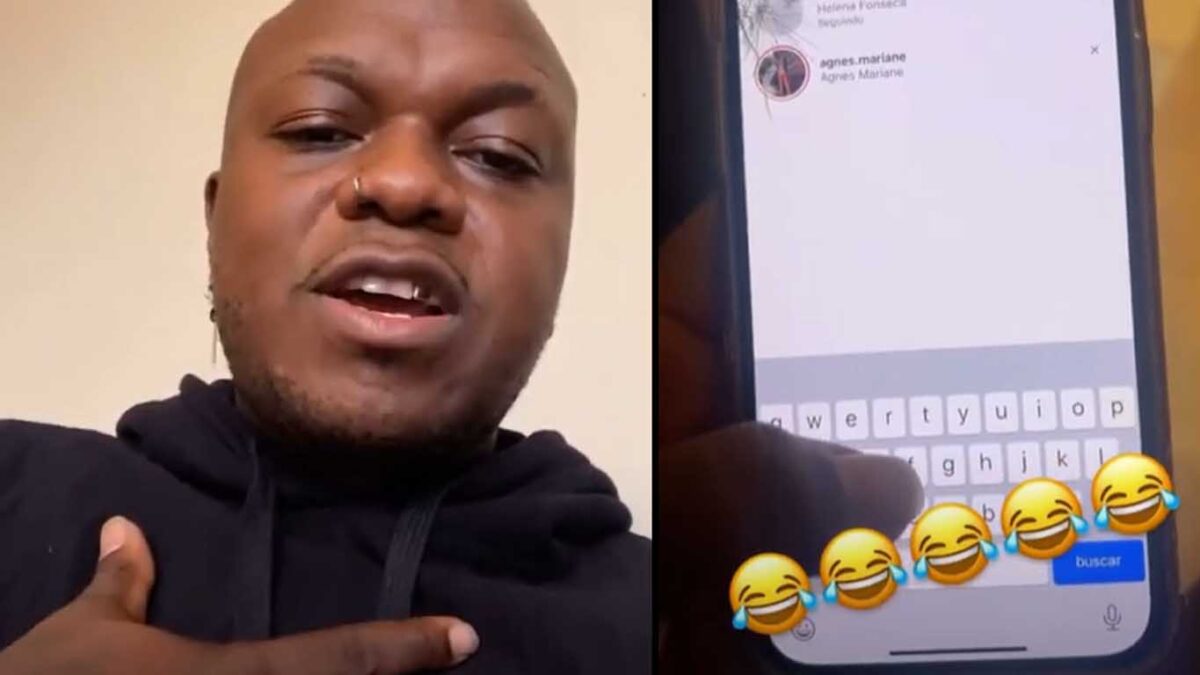 Djonga prova que o Instagram está censurando o seu perfil, por conta da frase 'Fogo nos Racistas'