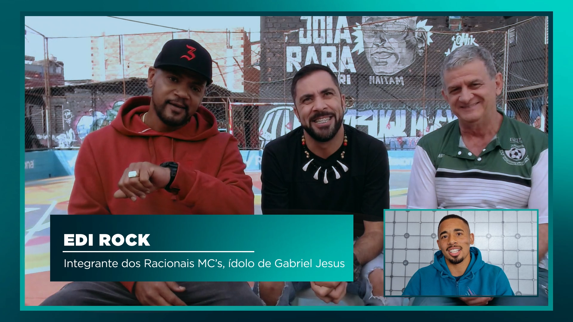 Rexona Gabriel Jesus Edi Rock