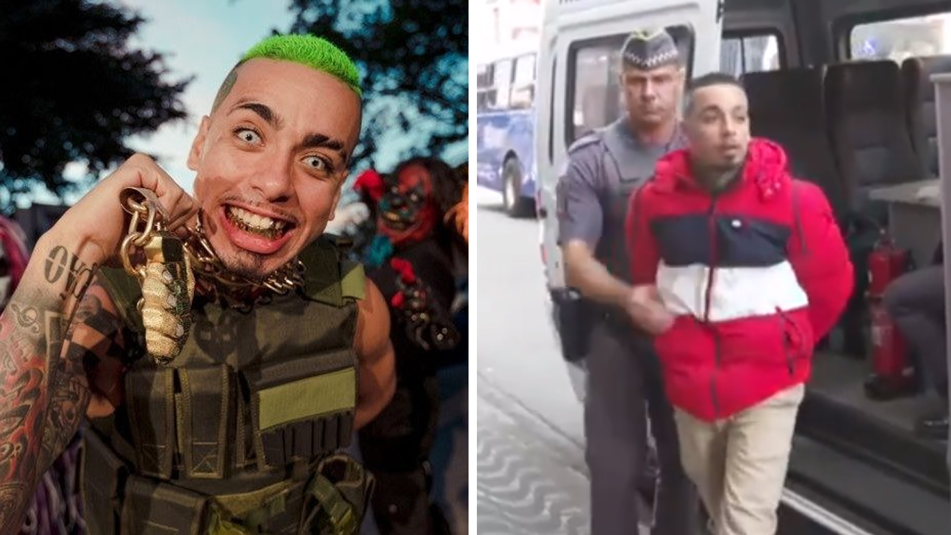 MC Kauan, o Coringa, é preso em São Vicente, litoral norte de São Paulo