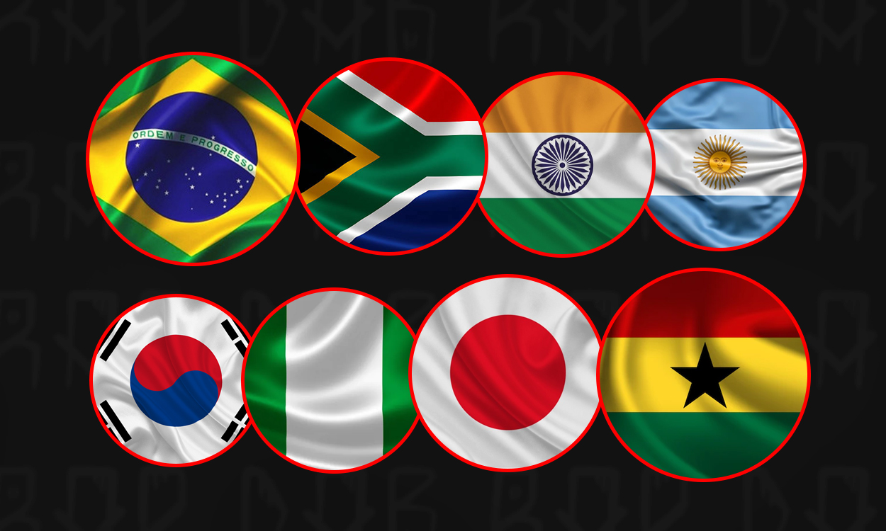 O RAP PELO MUNDO: Conheça 50 rappers de países diferentes ao redor do planeta