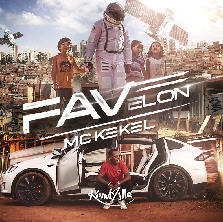 MC Kekel e ONG Gerando Falcões promovem reflexão social no single “FavElon” - (Créditos: Caio Canine)