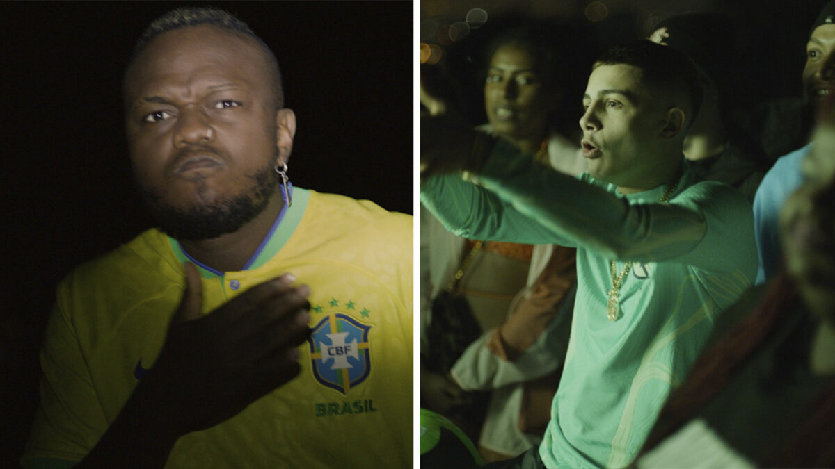 Djonga e MC Hariel estrelam campanha da Nike para a Copa do Mundo 2022