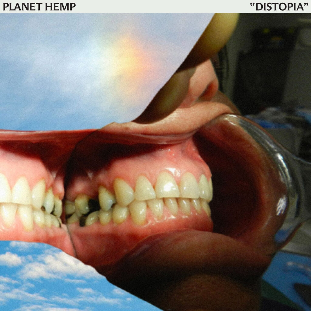 Capa do single “Distopia” - Arte @sometimes_always