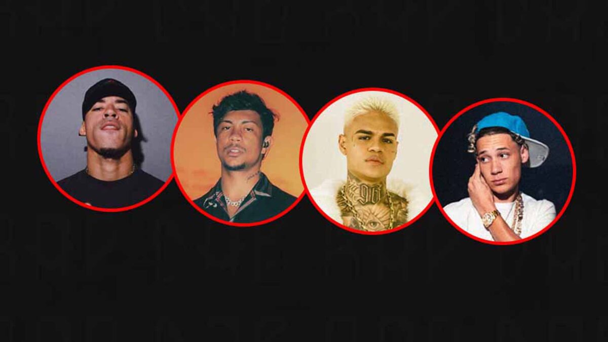 Os 15 artistas mais ouvidos do rap nacional no Spotify (Outubro)