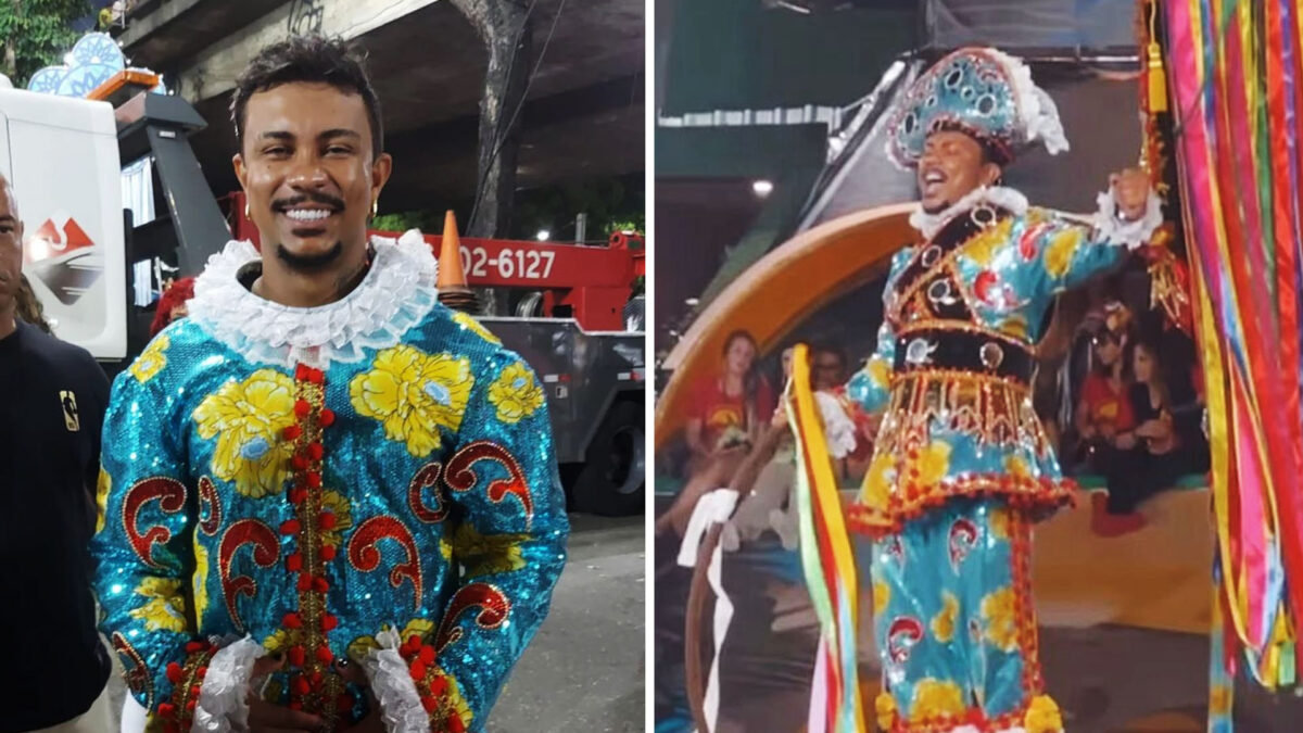 Grande Rio: Xamã faz estreia na Sapucaí em desfile que homenageia Zeca Pagodinho