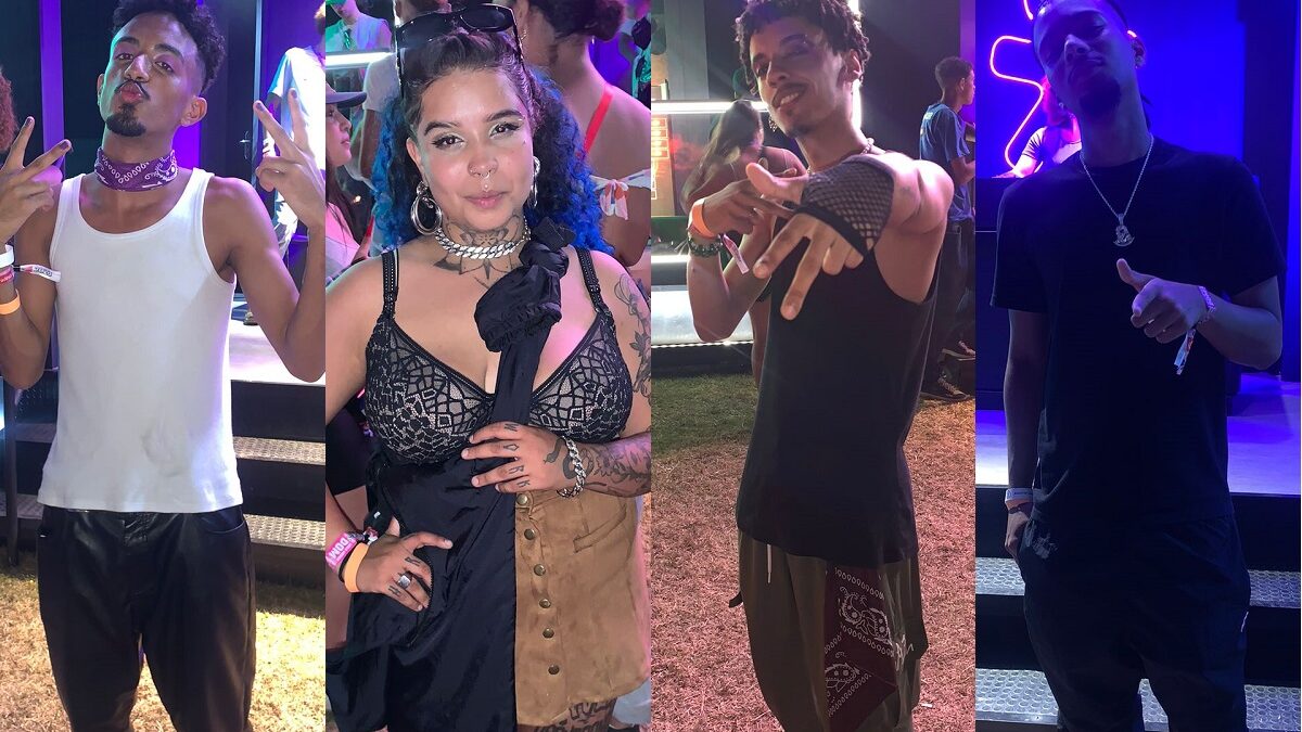 Rolou roda de freestyle no Loollapalooza Brasil 2023