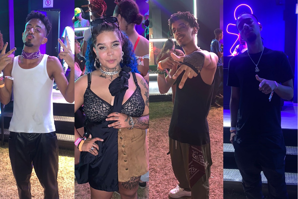 Rolou roda de freestyle no Loollapalooza Brasil 2023