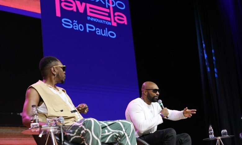 Rincon Sapiência e MV Bill estiveram no Expo Favela Innovation em São Paulo