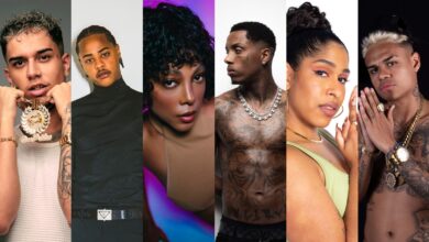 Kayblack, Veigh, Negra Li, MC Cabelinho, Drik Barbosa e TZ da Coronel sobem ao palco do Rap In Cena Festival pela primeira vez