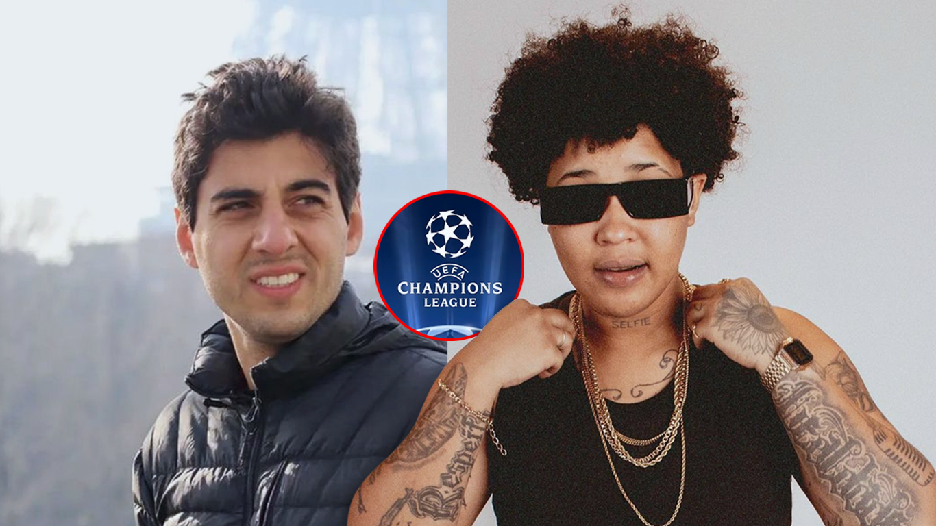 Clara Lima e Fabio Brazza estrelam campanha para Pepsi Black em ação da grande final da Liga dos Campões 2023
