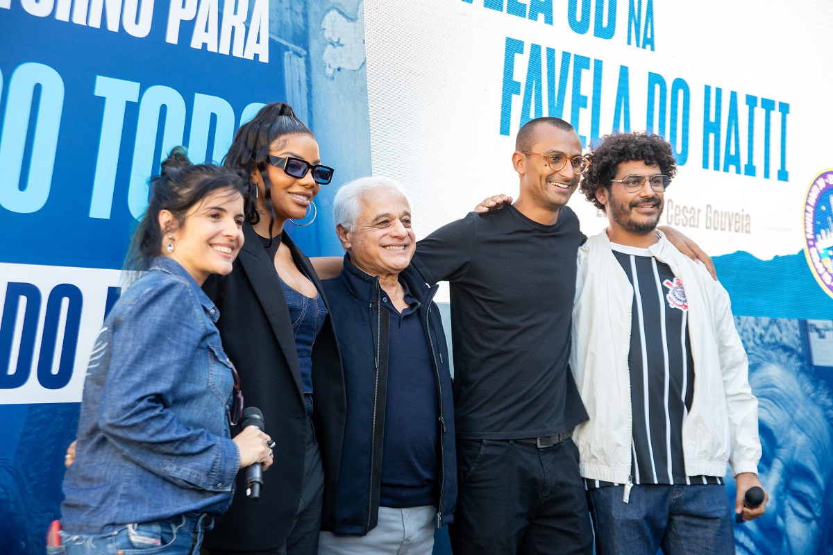The Town apresenta resultados do Favela 3D, na Favela do Haiti, em São Paulo