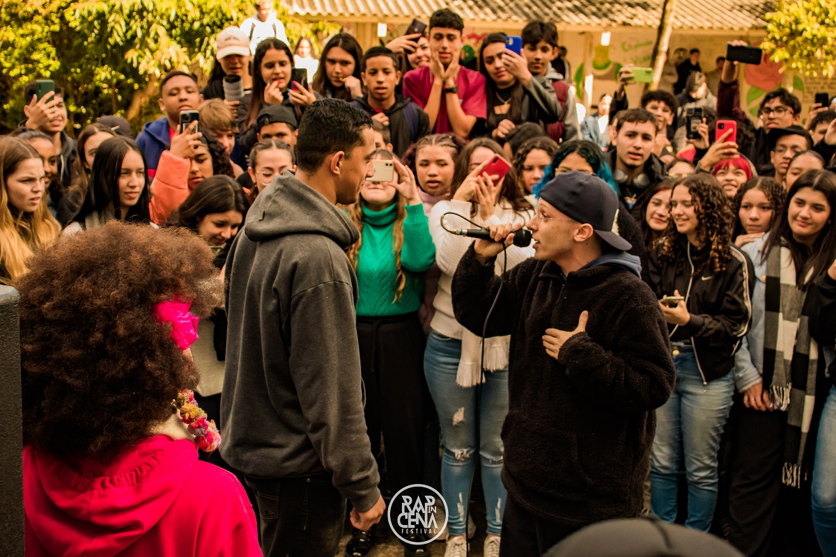 Mais um Rap In Cena Educa em Porto Alegre